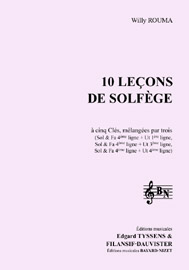 10 leçons de solfège à 3 clés (chant élève)