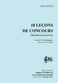 10 leçons de solfège à 2 clés (chant élève)