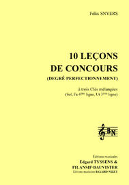 10 leçons de solfège à 3 clés (chant élève)