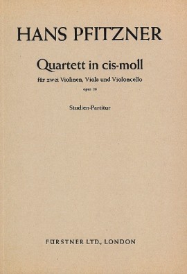 String Quartet C sharp minor, Op.36 (Pocket score)