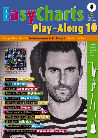 Easy Charts Play-Along - Vol.10