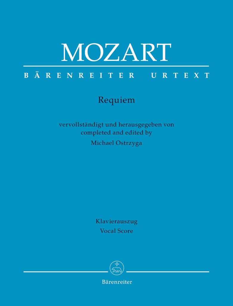 Requiem (New completion - Vocal score)