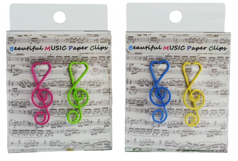 Paper Clips Solsleutel (4 kleuren)