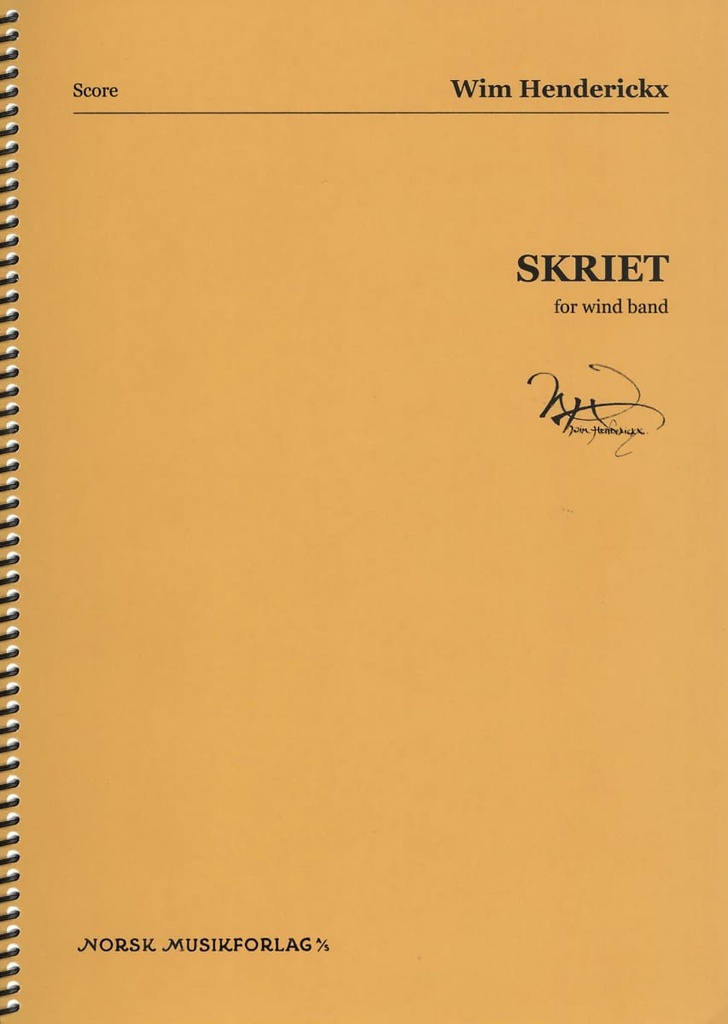 Skriet (Full score)