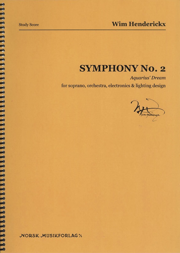 Symphony No.2 Aquiarius' Dream (Study score)