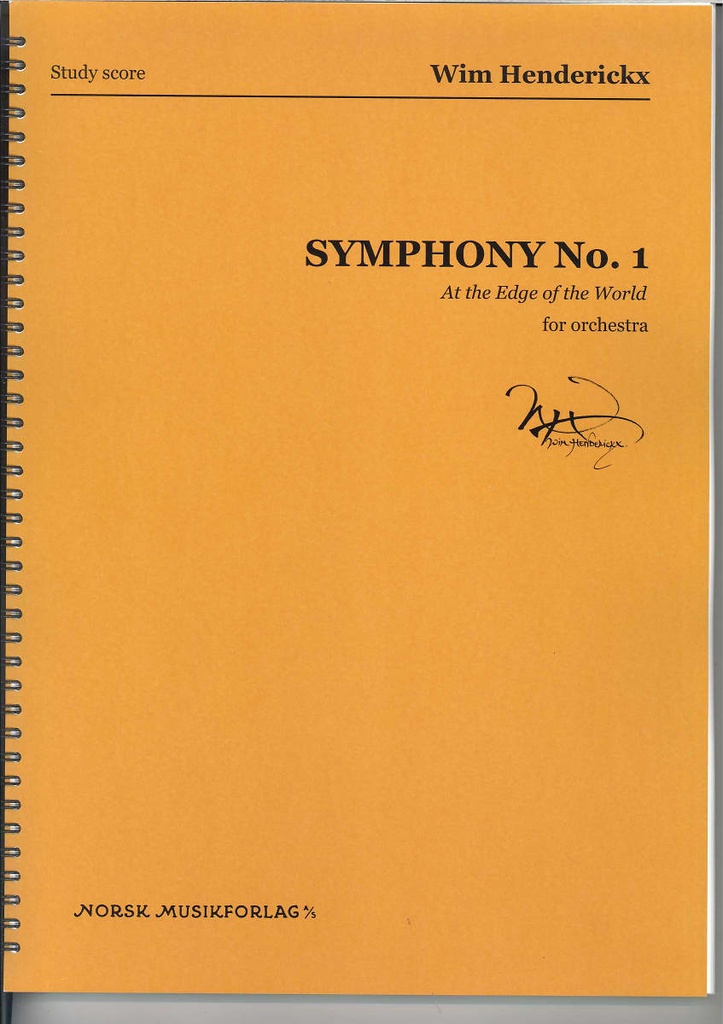 Symphony No. 1 (study score)