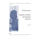 Allegretto Moderato D-Dur für Streichtrio