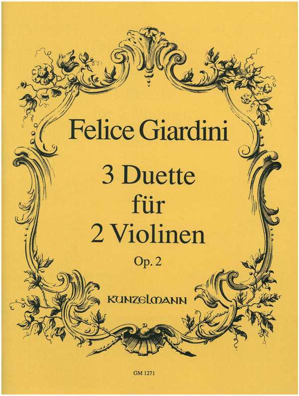 3 Duette, Op.2
