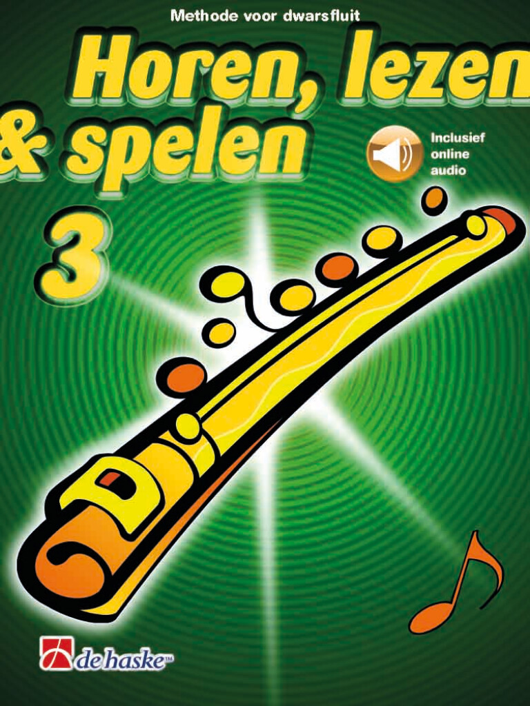 Horen, Lezen, Spelen 3 - Methode (Dwarsfluit)