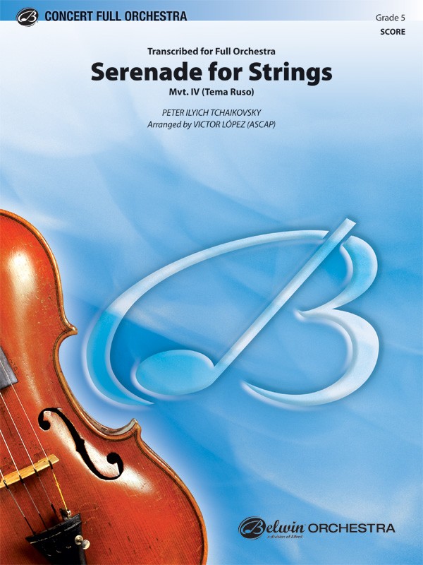 Serenade for Strings (Score & parts)