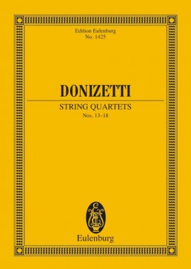 String Quartets, Nos.13-18 (Study score)
