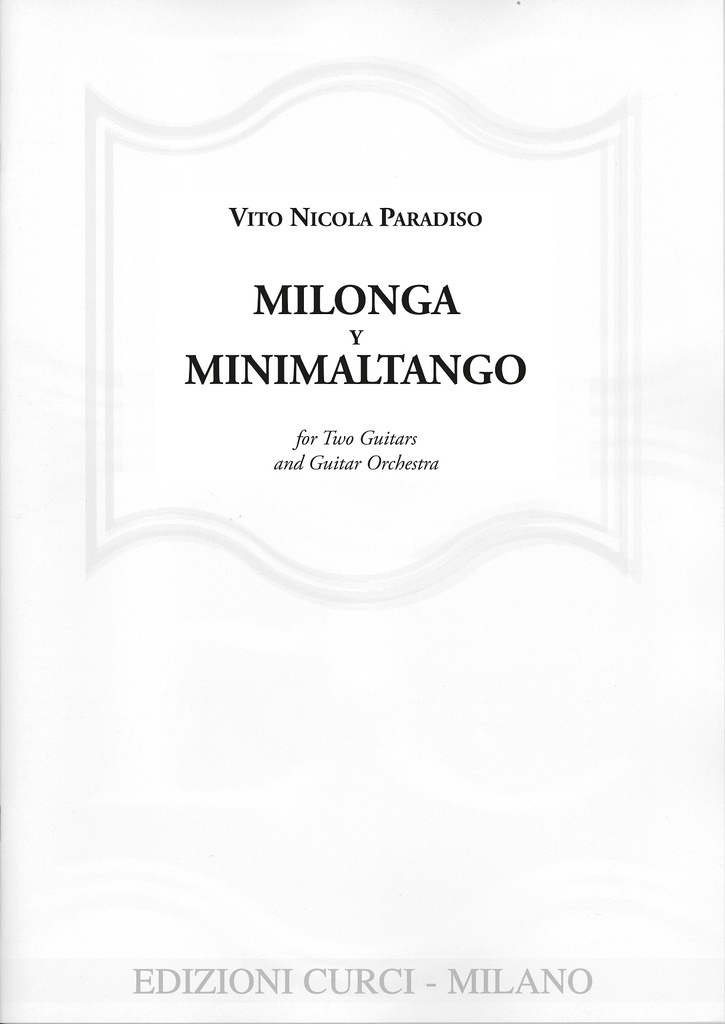 Milonga y Minimaltango