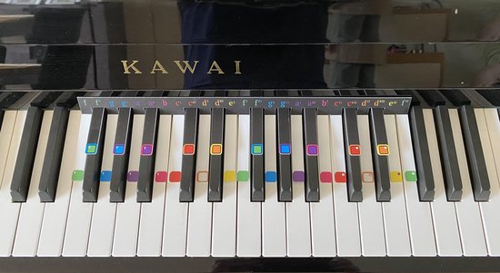 Prisma Kleurmuziek - Pianolegger