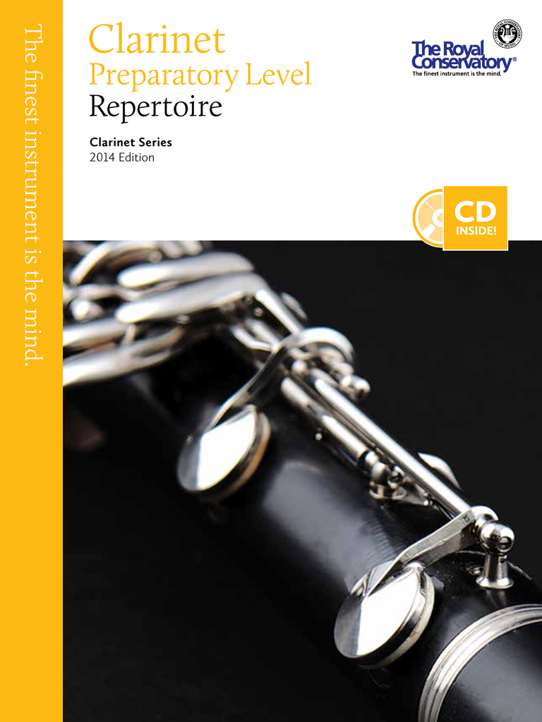 Preparatory Clarinet Repertoire