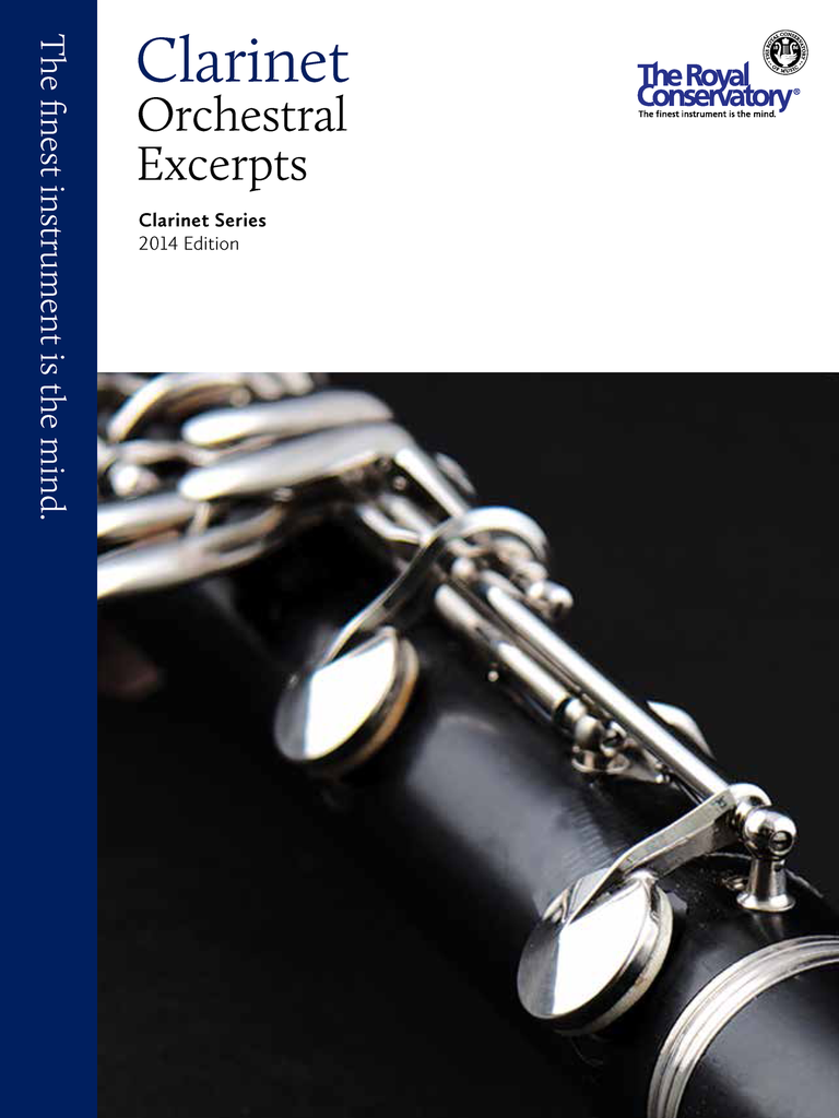 Clarinet Orchestral Excerpts