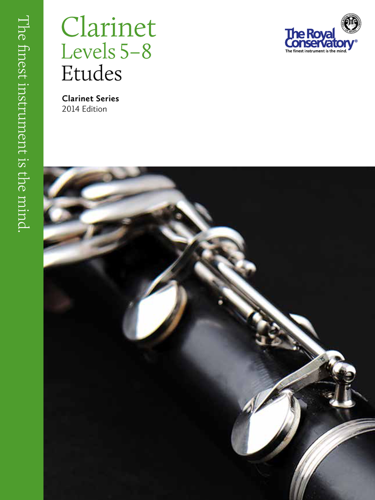 Clarinet Etudes 5-8