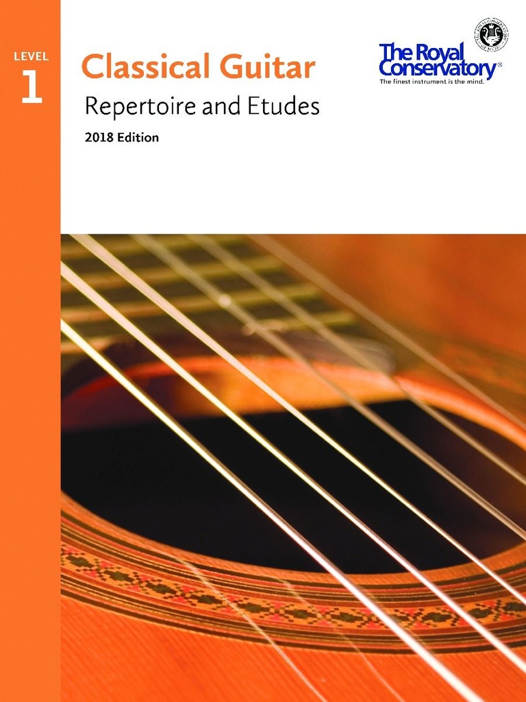 Classical Guitar Repertoire and Etudes - Level 1 (2018 Edition)
