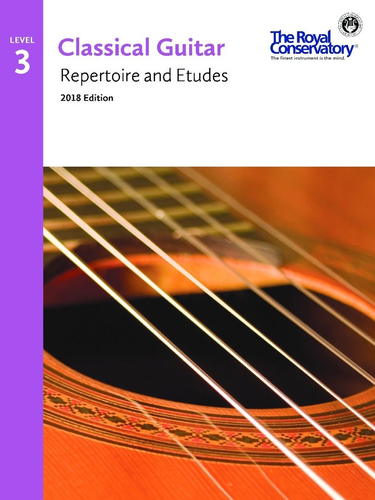 Classical Guitar Repertoire and Etudes - Level 3 (2018 Edition)