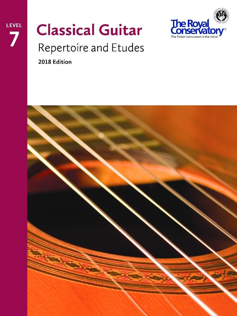 Classical Guitar Repertoire and Etudes - Level 7 (2018 Edition)