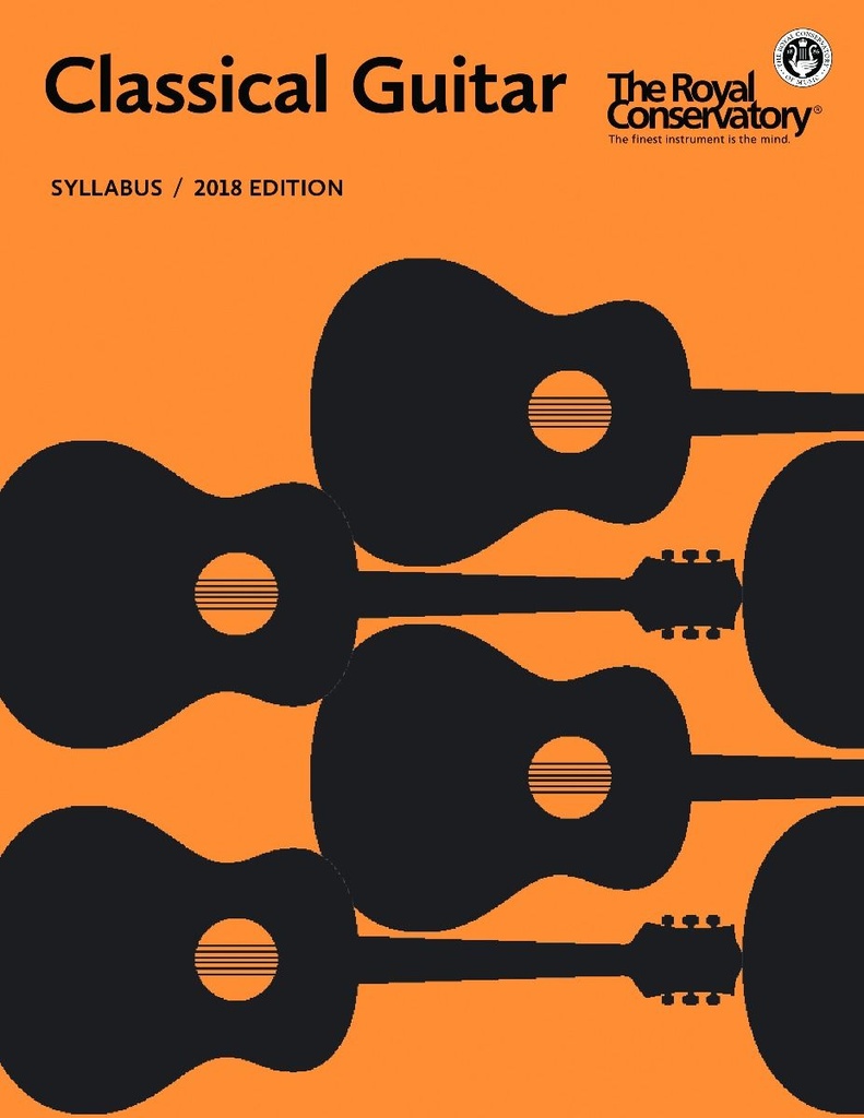 Classical Guitar Syllabus (2018 Edition)