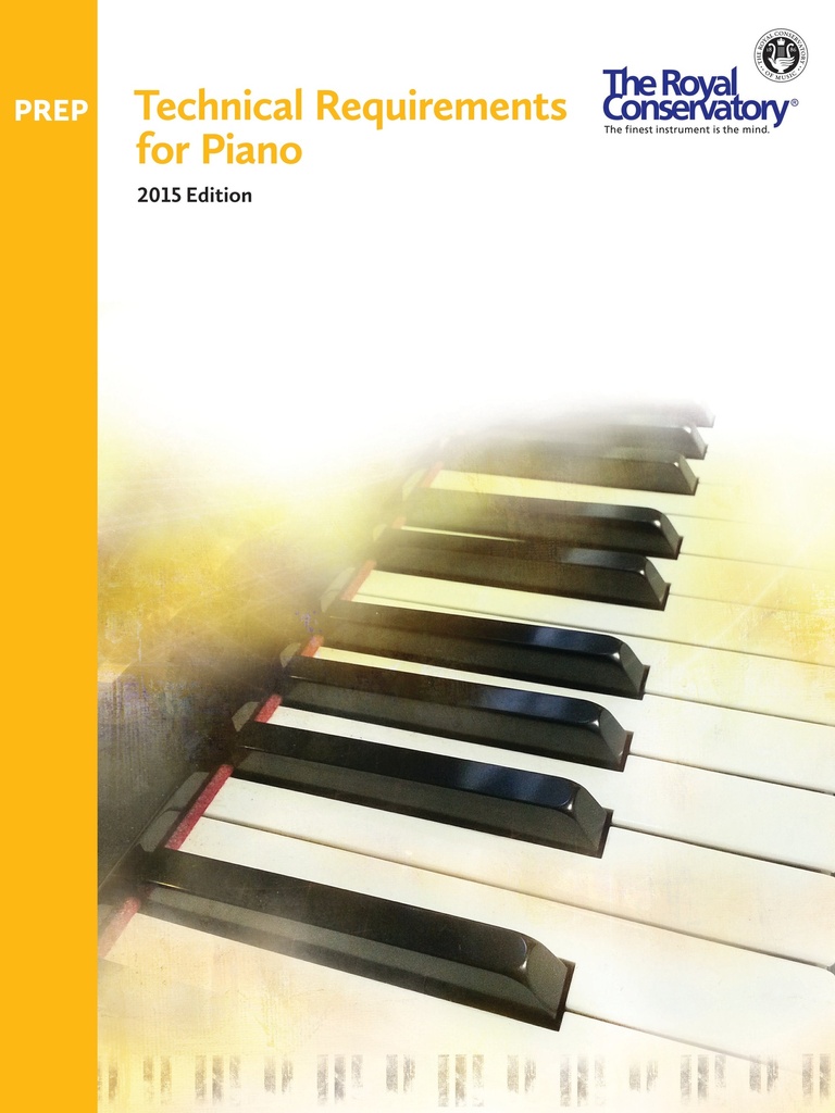 Technical Requirements for Piano Preparatory Level