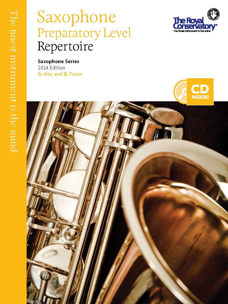 Preparatory Saxophone Repertoire