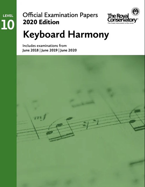 2020 Official Exam Papers: Level 10 Keyboard Harmony