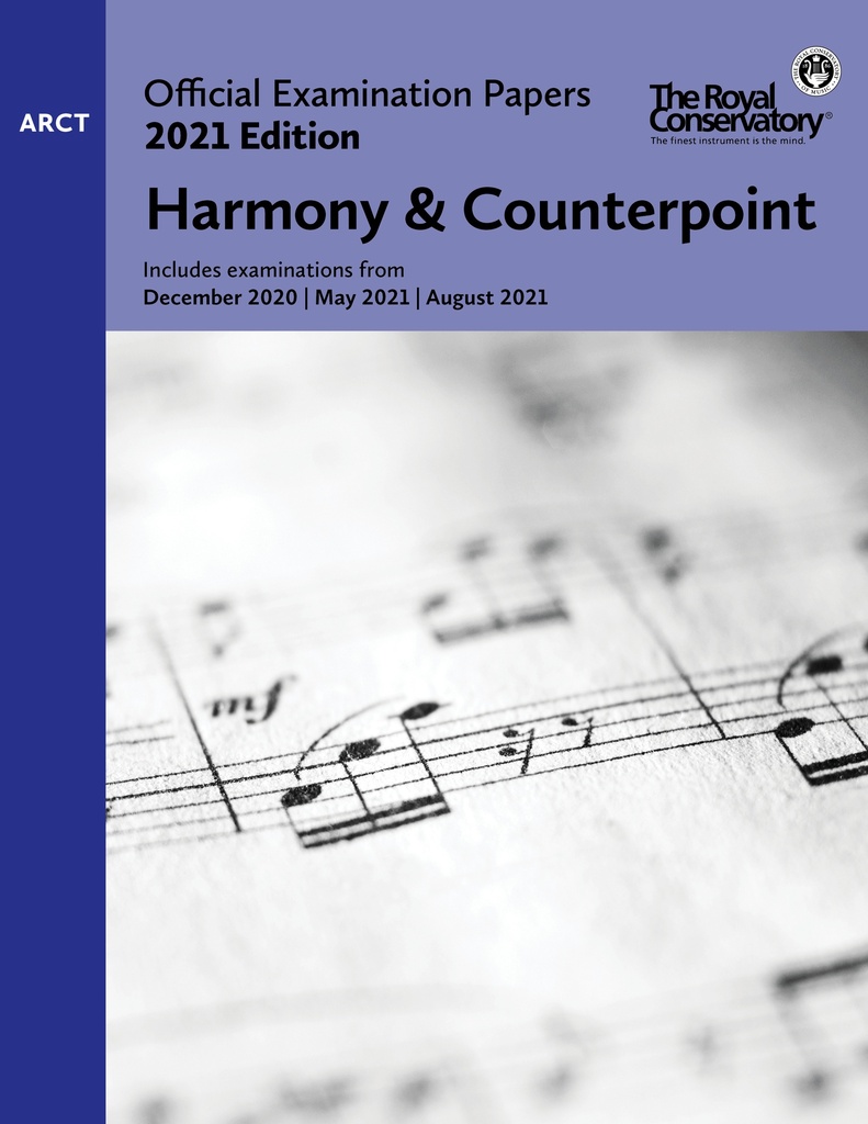 2021 Official Exam Papers: ARCT Harmony & Counterpoint