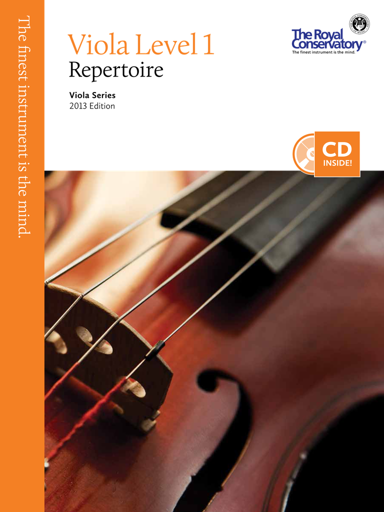 Viola Repertoire - Level 1 (2013 Edition)