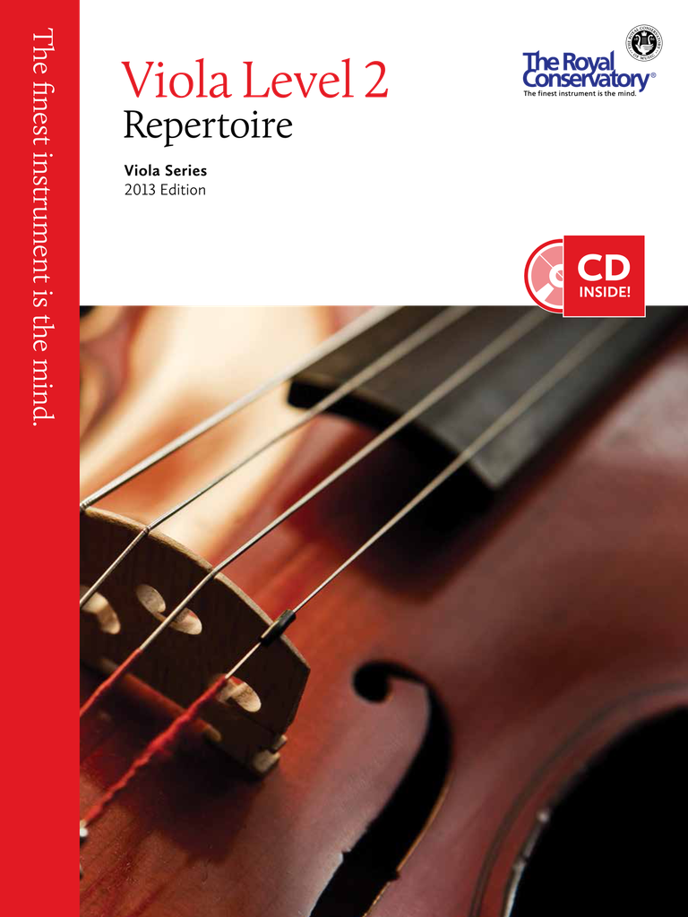 Viola Repertoire - Level 2 (2013 Edition)