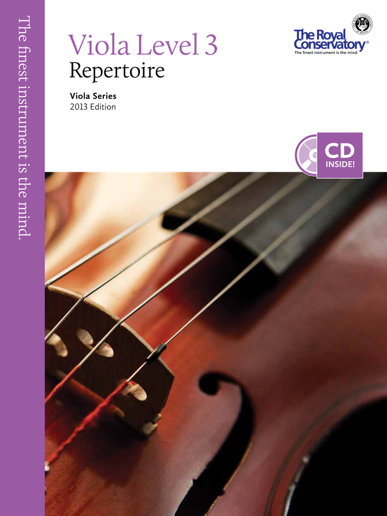 Viola Repertoire - Level 3 (2013 Edition)