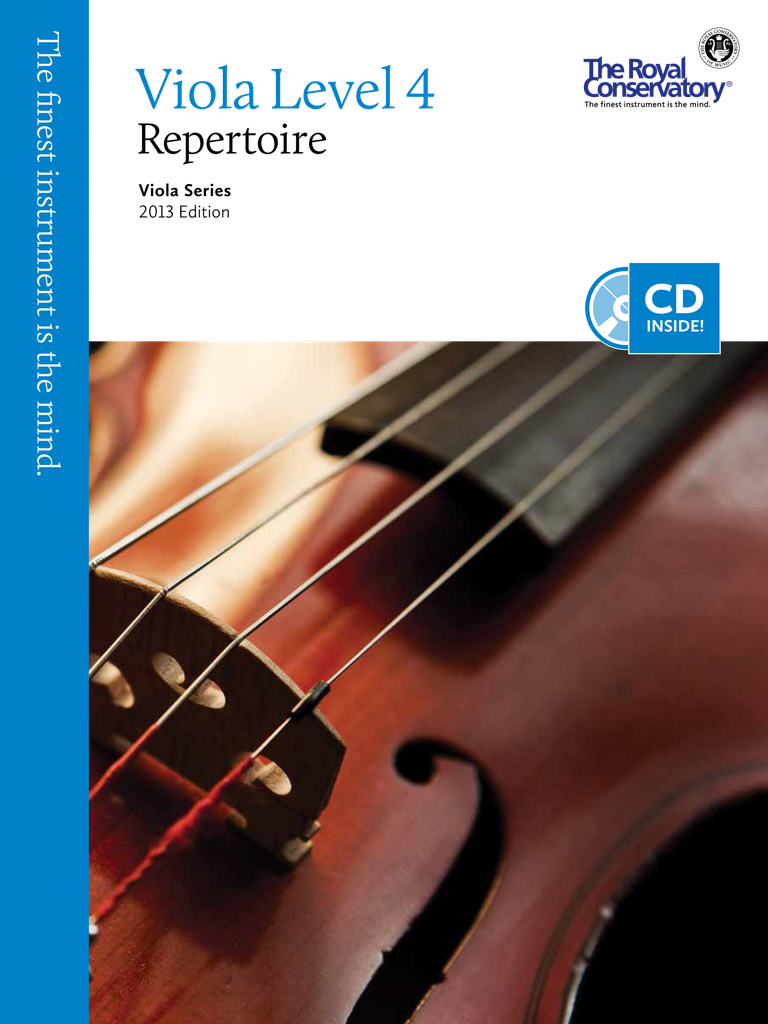 Viola Repertoire - Level 4 (2013 Edition)