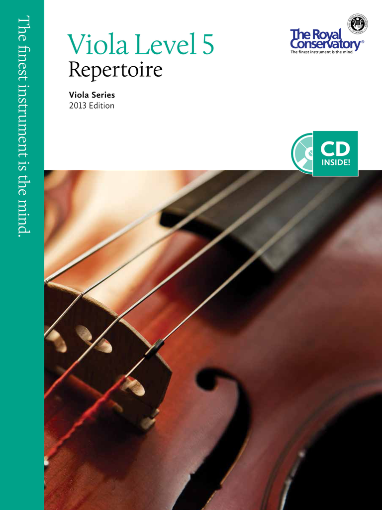 Viola Repertoire - Level 5 (2013 Edition)