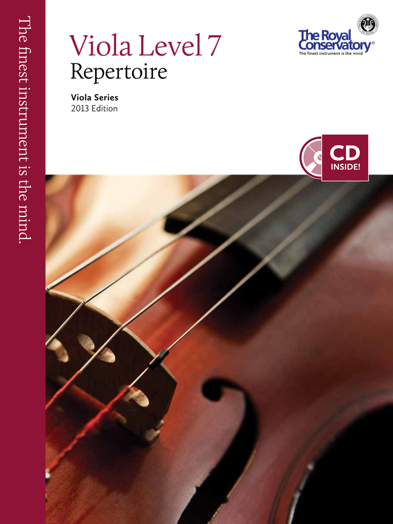 Viola Repertoire - Level 7 (2013 Edition)