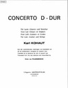 Concerto D-dur