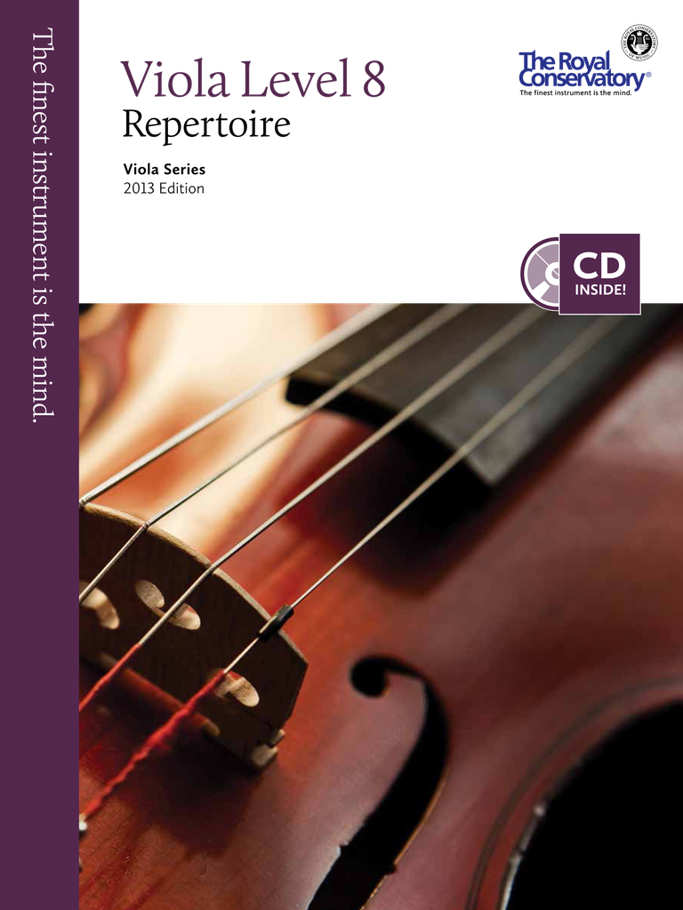 Viola Repertoire - Level 8 (2013 Edition)