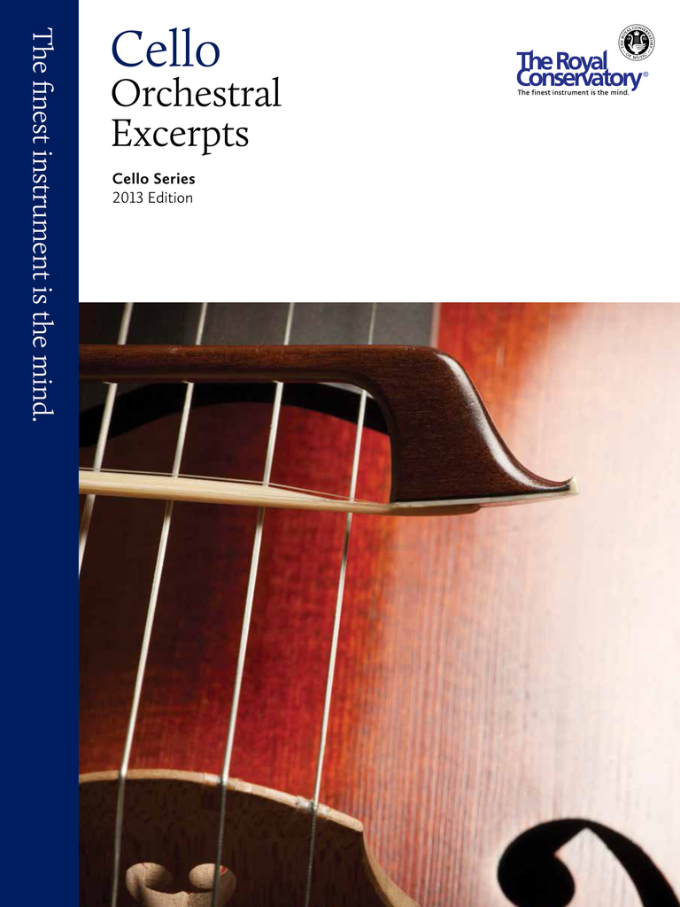 Cello Orchestral Excerpts