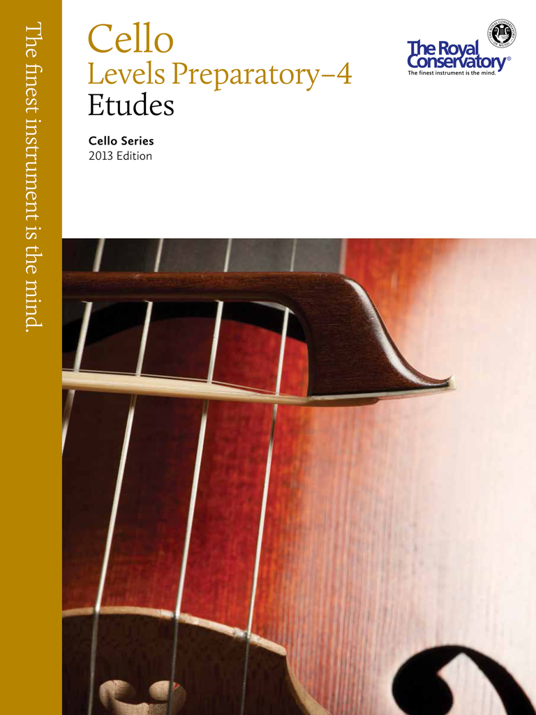 Cello Etudes Levels Preparatory - 4