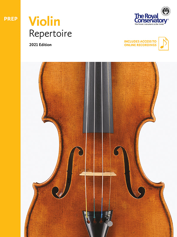 Violin Repertoire - Level Preparatory (2021 Edition)