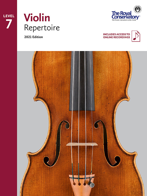 Violin Repertoire - Level 7 (2021 Edition)