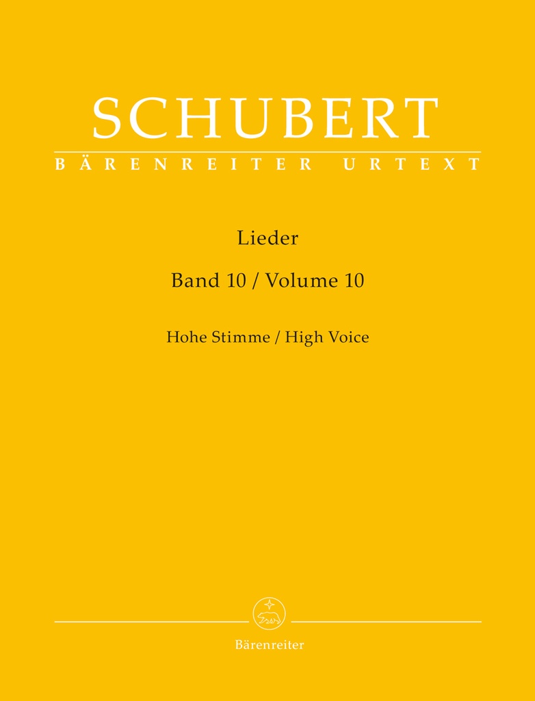 Lieder - Vol.10 (High voice)