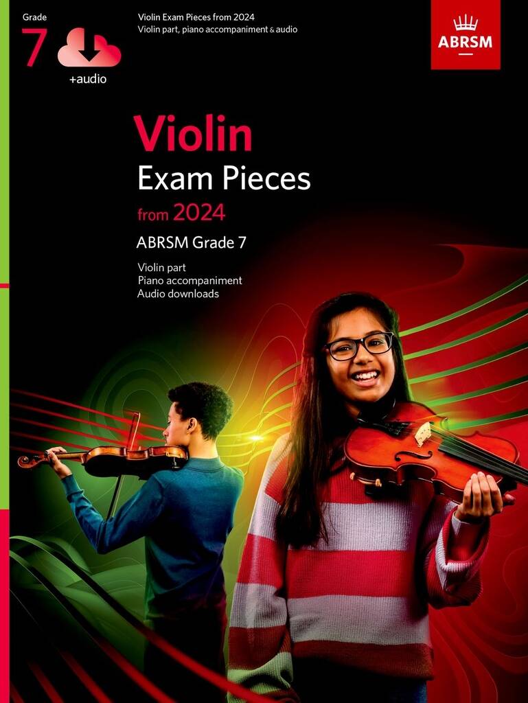 Violin Exam Pieces from 2024 - Grade 7 (Violin part & piano accompaniment)