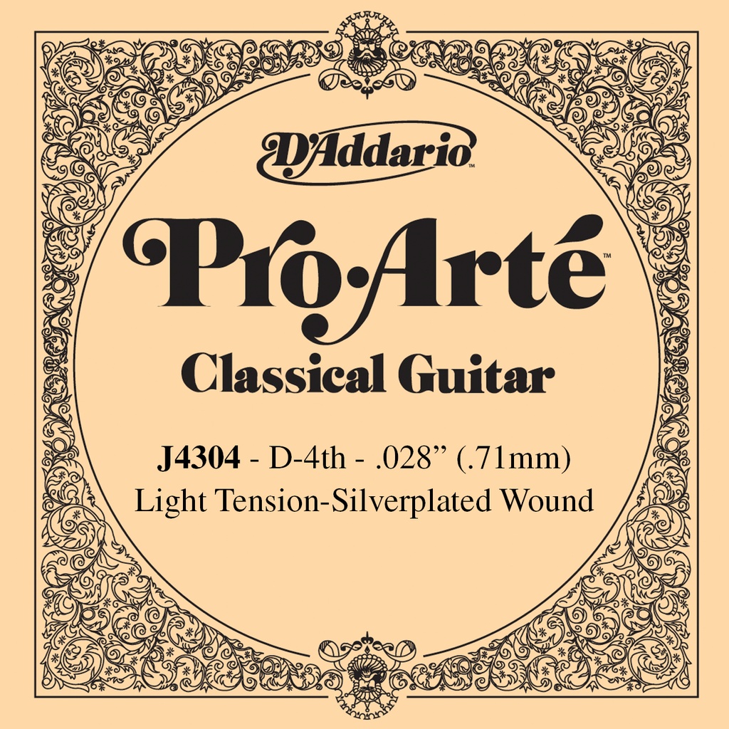 Re-snaar Pro Arté Nylon Gitaar (Light tension)
