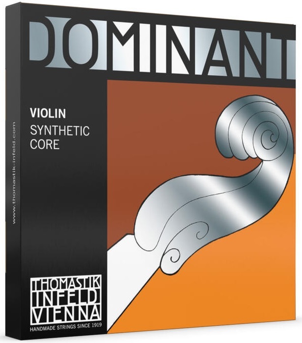 La-snaar Dominant Viool (Low tension, synthetic core, aluminium wound)