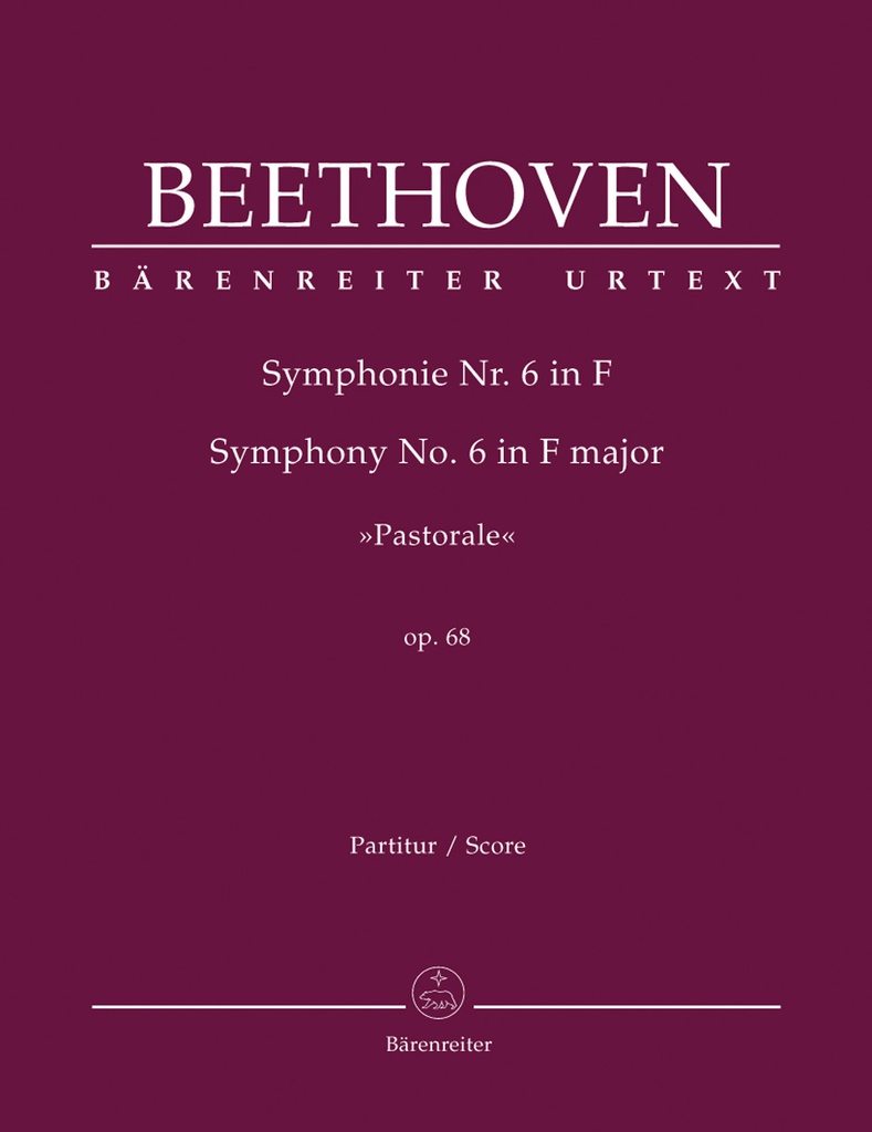 Symphony No.6 F major, Op.68 'Pastorale' (Full score)