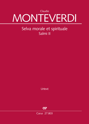 Selva morale et spirituale - Salmi II (Full score)