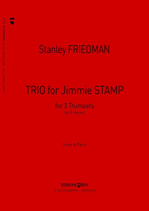 Trio for Jimmie Stamp (Score and parts)