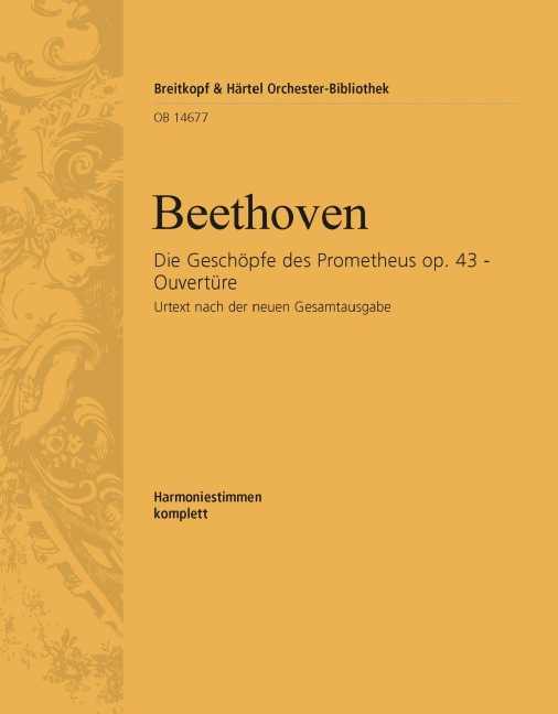 The Creatures of Prometheus, Op.43 -  Overture (Wind parts)