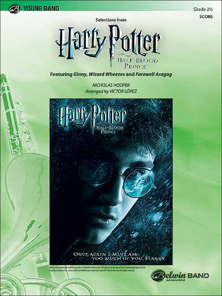 Harry Potter and the Half Blood Prince Selections (Score & parts)