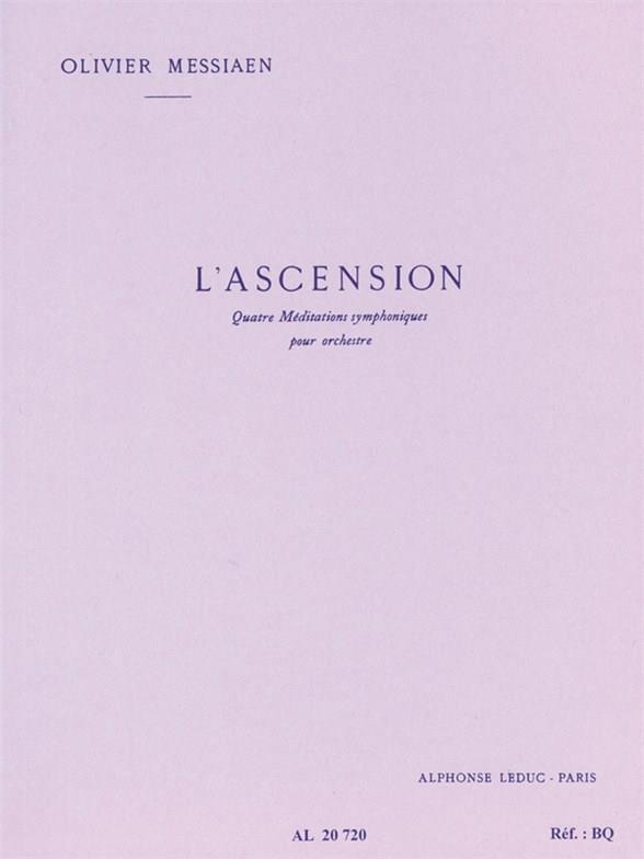 L'ascension, 4 Méditations Symphoniques (Study score)